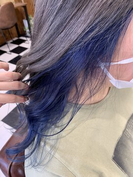 ヘアーデザインサロン スワッグ(Hair design salon SWAG) 個性派インナーカラー