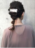 お呼ばれヘアセット★あみおろし