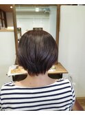 ショートボブスタイル