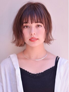 エイチ(H eitf) 原宿H[eitf]エイチ シースルーバング＊レトロボブ