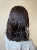 黒髪卒業式◯グレージュカラー