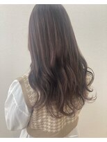 フロート 小阪店(float) マロンベージュ_マロンベージュ Aラインボブ かきあげ