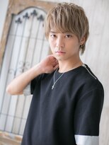 トニーアンドガイメン ホテル京阪仙台店(TONI&GUY MEN) モテ髪のハイトーンメッシュカラーミニウルフc