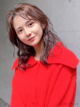 オーブ ヘアー カラ 今福鶴見店(AUBE HAIR cara) 20代・30代_秋冬モカベージュ