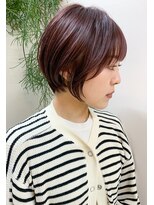 ミィ 表参道(mee.)&nbsp;【mee.】ハセガワヒトシ ベリーピンク大人ショート