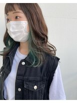 ラヴィズム(LUVISM)&nbsp;１０代20代透け感　インナーカラー