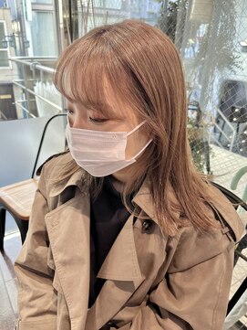 ヘアーアンドメイク ビス(HAIR&MAKE bis) 王道人気NO.1♪ミルクティーベージュ♪【多田 華歌】