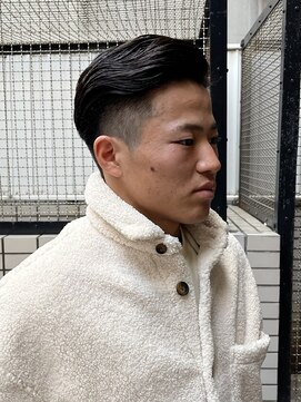 ウェルネス(Wellness) ツイストスパイラルサイドパートスキンフェード65