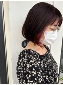 \ボブショート/デザインカラー×ニュアンスカラー◎30代40代