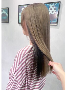 ロジェ(loje) 【loje】ヌーディーカラー＊暗めインナーカラー