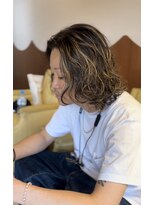 フォーコーナーズカットショップフェイビーズ 名古屋西(FourCornersCutShop favey's)&nbsp;ロン毛　サーファースタイル