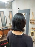 切りっぱなしボブ♪