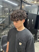 スレイ 西宮(SLAY)&nbsp;前下がりマッシュ×プードルパーマ　【増田　司】