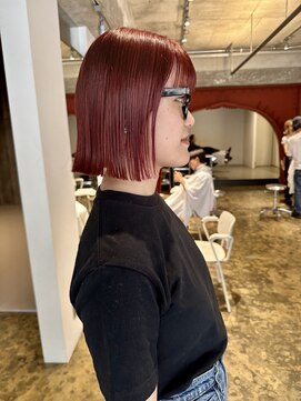 ハマモト 深みレッドカラー