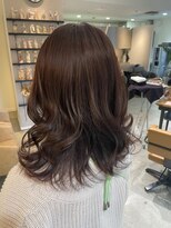 アヴァンスアンス 広島袋町店(AVANCE.ens)&nbsp;ダブルカラーなしピンクブラウンカラー