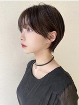 コア 銀座(COA) ハッシュカット/フルバング/似合わせカット/レッドブラウン/銀座