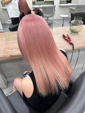 ベレーザ 渋谷(BELEZA) 6418ニュアンスカラーベビーピンクホワイトピンクワンホンヘア