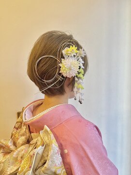 INg 【成人式ヘアセット】