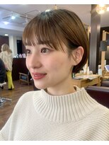 レイラバイアフロート 吉祥寺(Lila by afloat)&nbsp;【畑中正敏】丸みショート/小顔ショート/ひし形ショート