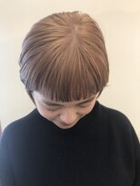 オンカン(onkan)&nbsp;ラベンダーベージュカラー／マッシュショート