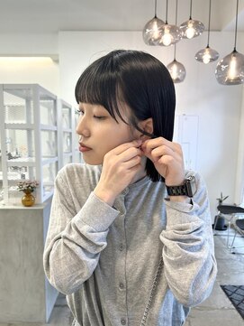 クリアーオブヘアー 池下店(clear OF HAIR) こだわり強めの前髪カット