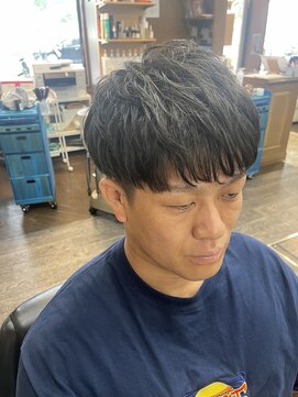 グラスヒビキ 軽めマッシュ