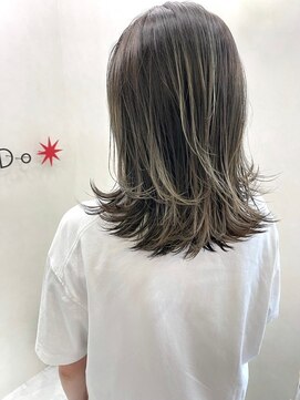 パロ(PALO) グラデーションカラー/レイヤーカット