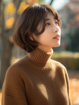 アルトリスト(Altruist Aging×HAIR&SPA) ☆オリーブグレーココアベージュ小顔クラゲヘアー/黒髪/髪質改善