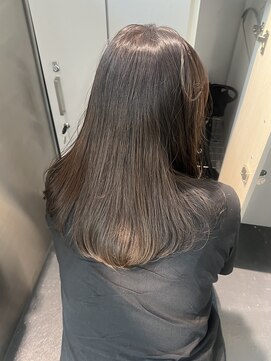 リラス 博多(rilas) 暗め　ナチュラルブラウン　グレージュ