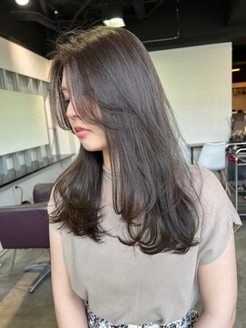 スティーロ 渋谷(Steelo) 地毛風カラー×レイヤーカット　渋谷steelo