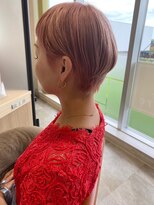 リモア(limore)&nbsp;コーラルベージュ/ショート/ブリーチ