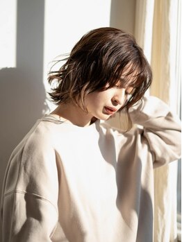 ルースヘアー(Luz hair)の写真/乾かすだけで決まる上質ヘアを叶える、骨格補正カット◆どの角度から見ても美しいシルエットに…＊