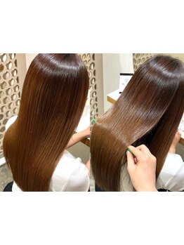 大人女性の為の髪質改善トリートメントで、髪の芯から美しく♪［栄/髪質改善/トリートメント/学割U24］