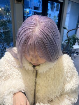 ゼストカロン(ZEST Kalon) 色落ちがホワイトになるラベンダー