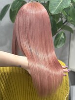 ロウル 渋谷(LOWRL)&nbsp;コーラルピンクベージュ/ブリーチ