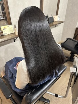 アルレン(Allen) 艶髪ストレートパーマ【宇都宮/縮毛矯正/酸性ストレート】