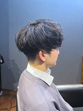 ビーダンディー(Bee dandy) ビジネスツーブロック マッシュショート 束感ニュアンスパーマ