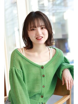 ヘアドゥ 千葉中央店(hair do) 外ハネミディ