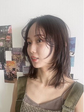 バイエイト(X８) おすすめスタイリング簡単ミディアムレイヤー