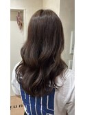 髪質改善カラー×髪質改善×フォギーベージュ×ベージュ系