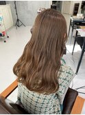 髪質改善　ツヤ巻き　ツヤベージュ
