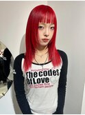 vivid red