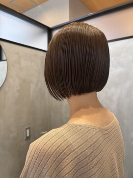 シングス(Sings) ボブヘア×アッシュベージュ