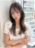 ☆ハッシュカット☆レイヤーロング レイヤーカット モテヘア