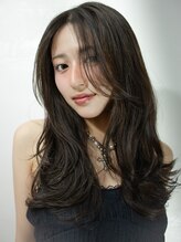 ヘアーロギア 栄店(hair LOGiA) ダークベージュ　エアリーロング