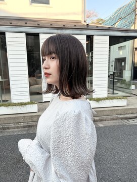 マスカリ(muscali) くびれヘア#ハイライトカラー#アプリコットオレンジブラウンb30