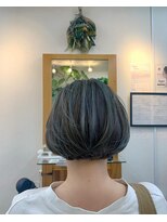 アジュガヘア(ajuga hair)&nbsp;3Dハイライト＋ボブスタイル
