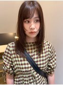 【SHIHO】チョコレートブラウンとラフなレイヤーカット