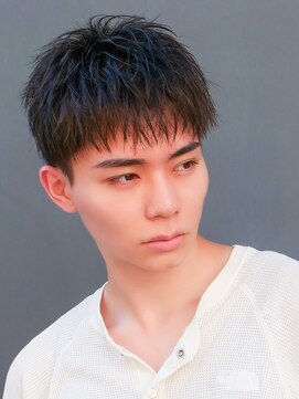 エルマーク 堺東(L-MARK) マッシュヘア/ナチュラルマッシュ/メンズヘア/men's