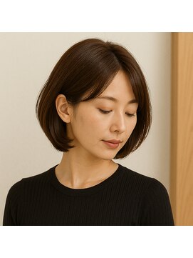 スープレックス ヘアーデザイン(SOUPREX HAIR DESIGN) 美シルエットナチュラルショートボブ　20代 30代 40代 50代 60代